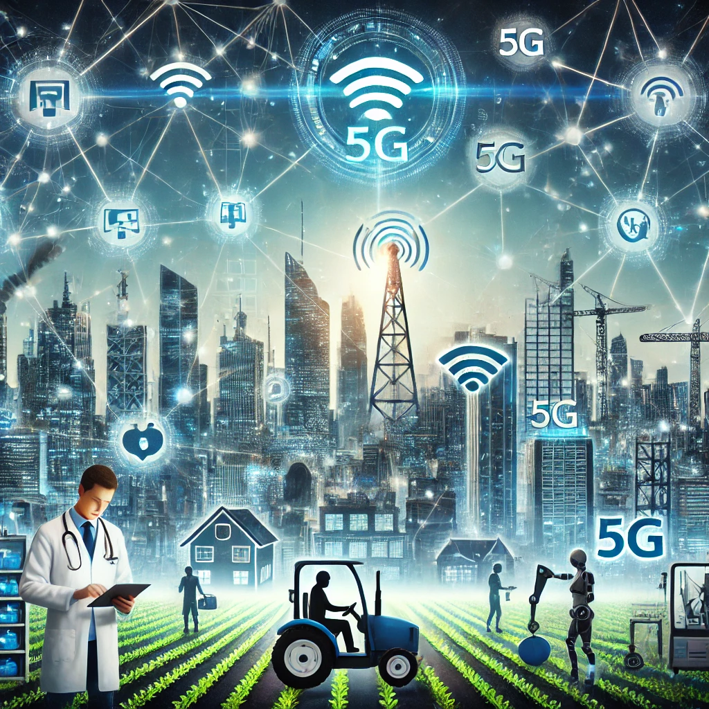 5G technology, Internet of Things (IoT), Smart cities, IoT healthcare innovations, Industry 4.0, Smart manufacturing, 5G-powered agriculture, IoT in healthcare, Predictive maintenance, Smart farming solutions